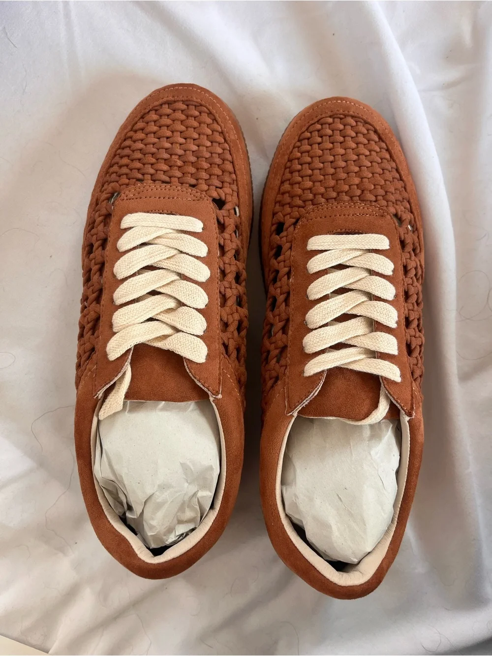 Crochet Lace-Up Summer Sneaker - New in Box